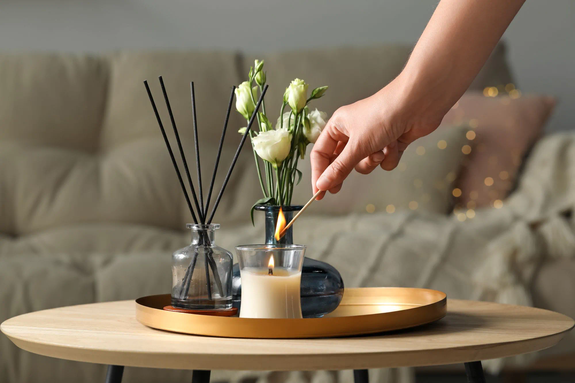 Cómo crear una experiencia sensorial memorable con productos de ambientación